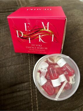 Rose Infusion Essence Hair Oil Capsules - Pink
